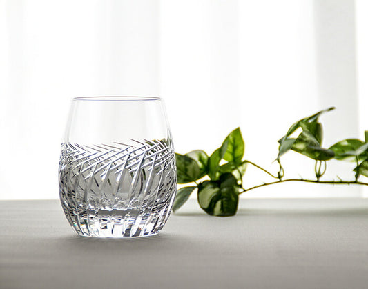 KAGAMI Crystal Wheat Field Whiskey Glass | T741-2807