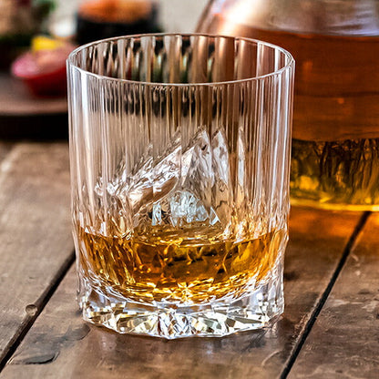 KAGAMI Crystal Hakuro White Dew Whiskey Glass | T429-2994
