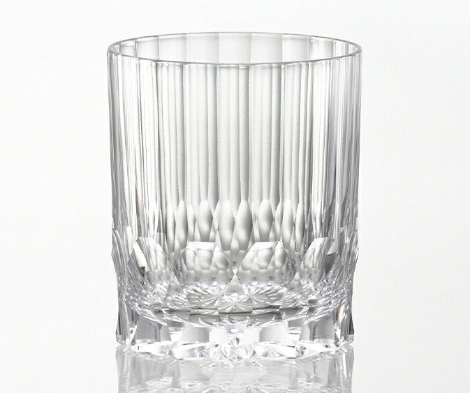 KAGAMI Crystal Hakuro White Dew Whiskey Glass | T429-2994