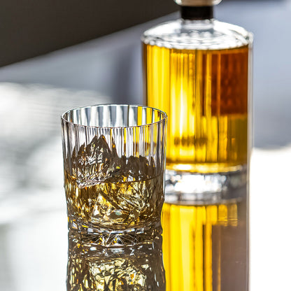 KAGAMI Crystal Hakuro White Dew Whiskey Glass | T429-2994
