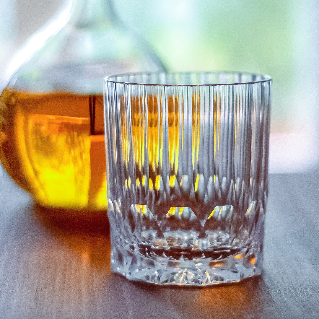 KAGAMI Crystal Hakuro White Dew Whiskey Glass | T429-2994