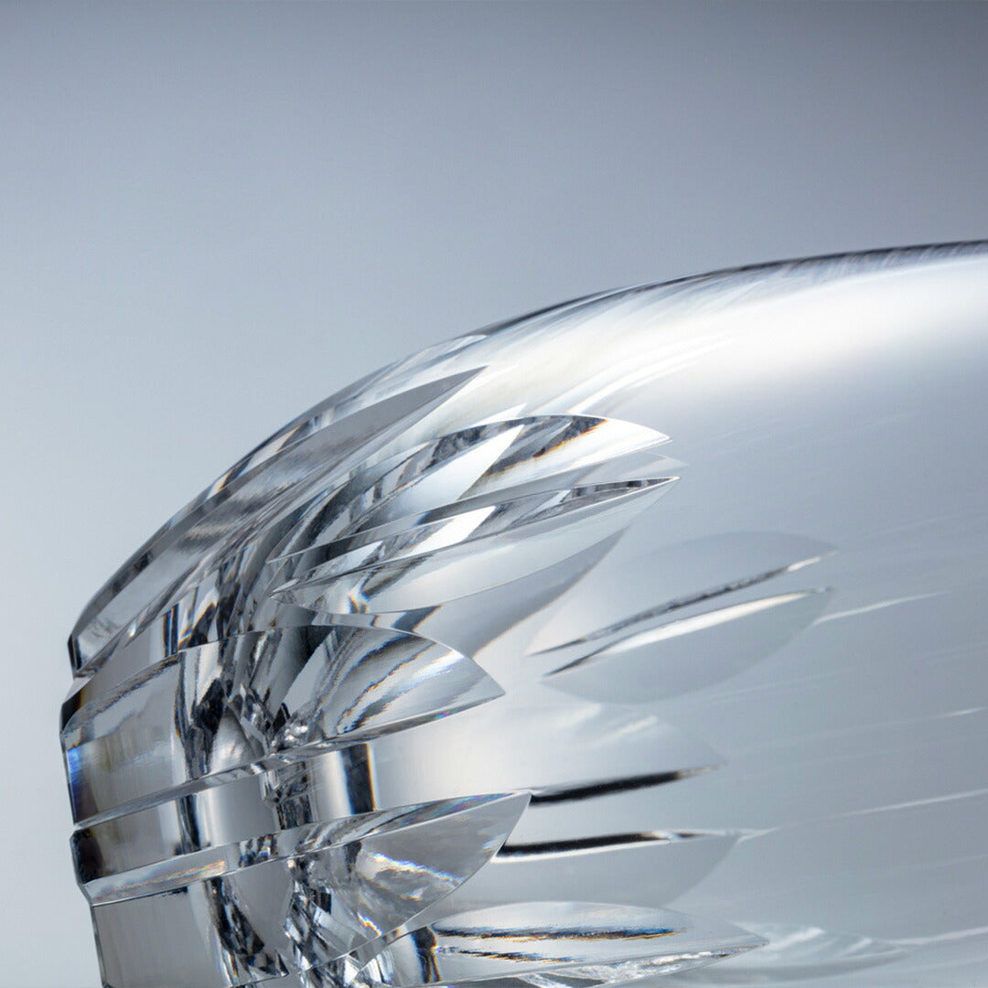 KAGAMI Crystal Rounded Whiskey Glass | T428-640