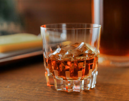 KAGAMI Crystal Azekura Whiskey Glass | T394-312