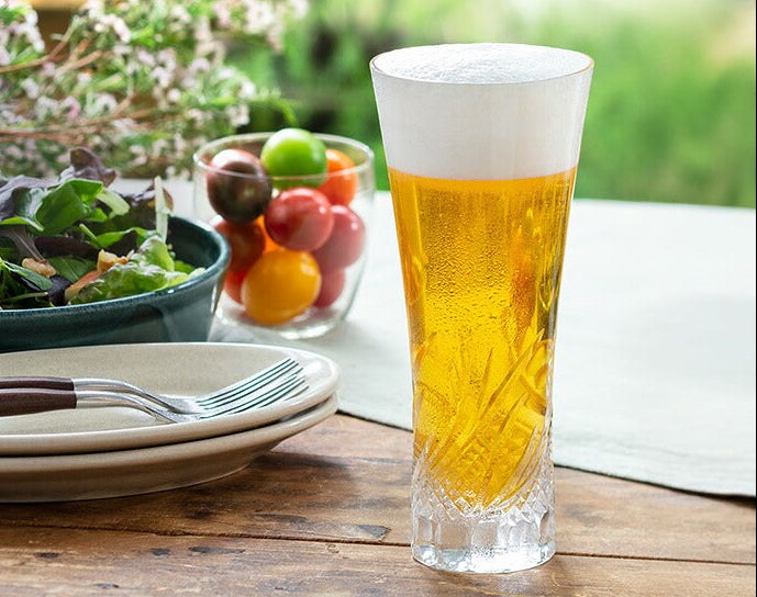KAGAMI Crystal Wheat Beer Glass | T774-3002