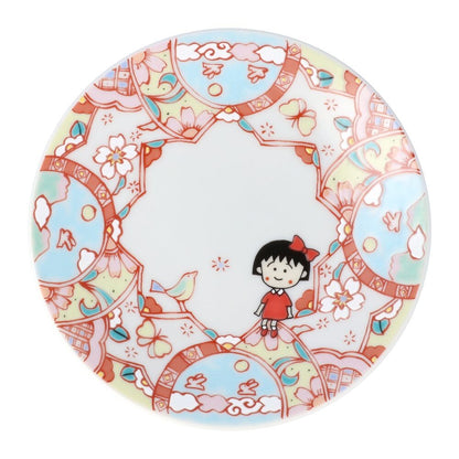 CHIBI MARUKO x Kutani Yaki 12cm Small Dish Plate