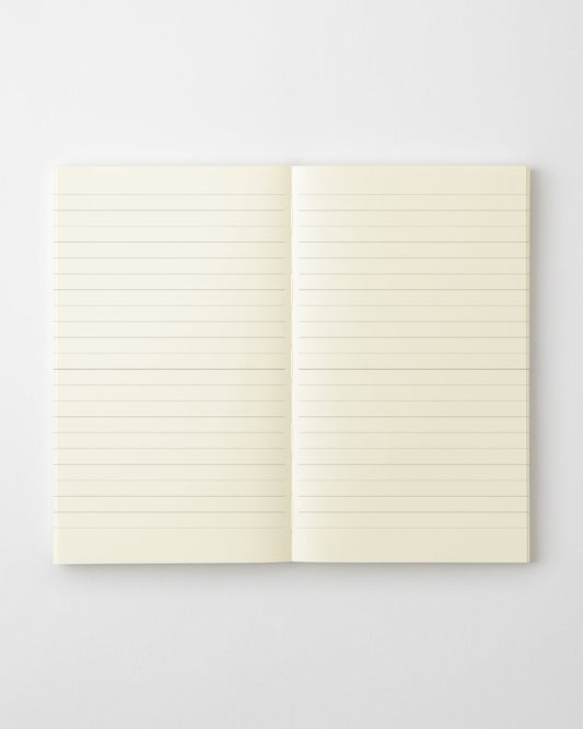 MD Notebook B6 Slim lined open pages