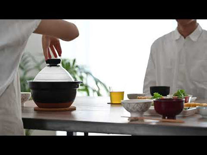 Hario Rice Pot Gohangama Ceramic Rice Cooker