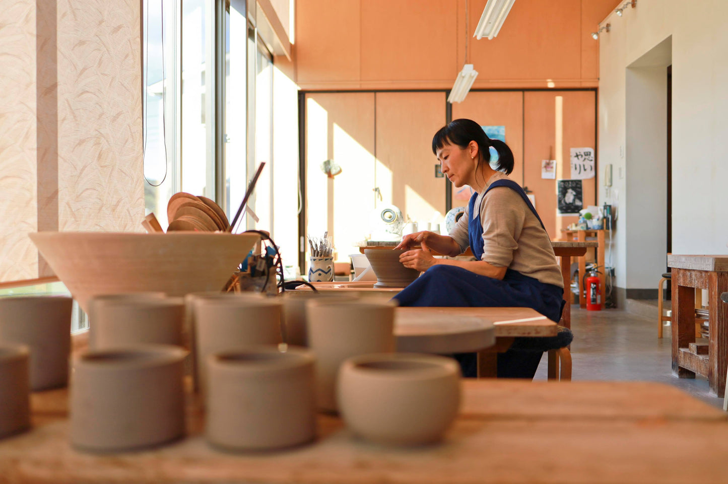 Artisans-川嶋理良 Lila Handmade Choko Cup (Coffee Beans)