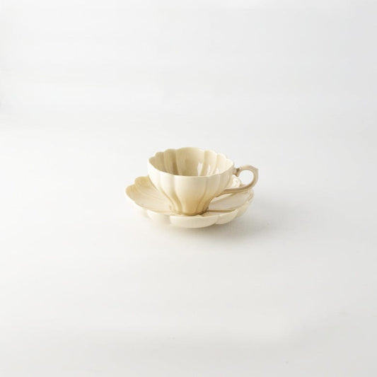 MARUMITSU STUDIO M LE BOUQUET CUP AND SAUCER (PINK）