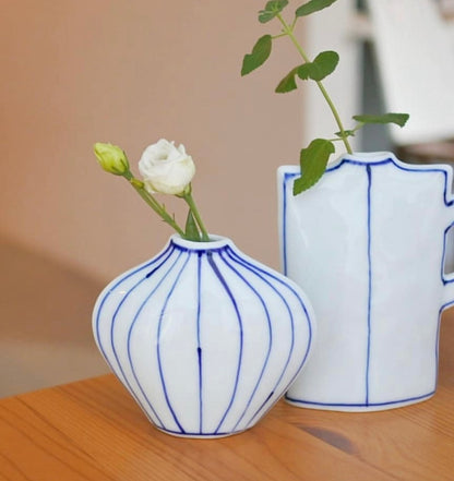Artisans- Mayuki kato-加藤真雪 Stripe Vase