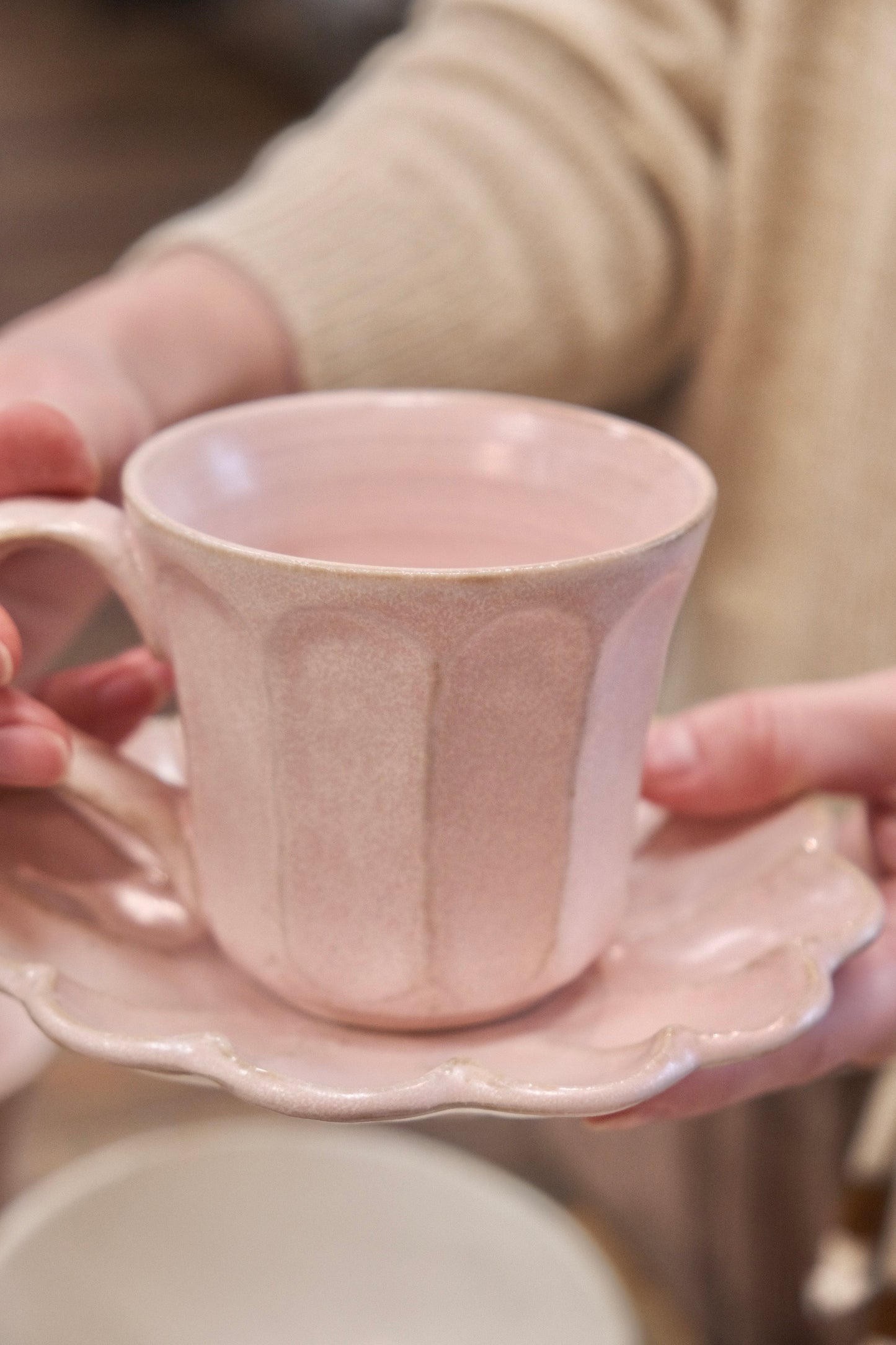 KANEKO KOHYO Rinka Flower Mug (Pink)