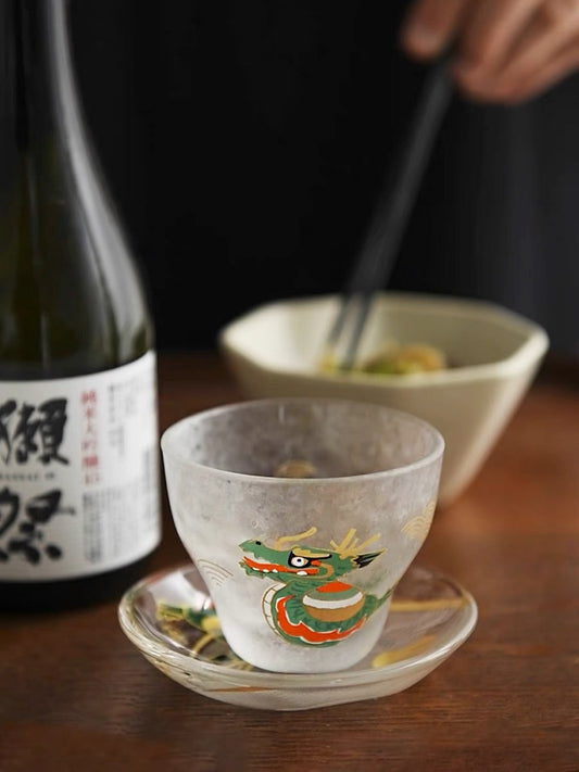 Japan Made Aderia Zodiac Sake Cup (Gift Box)