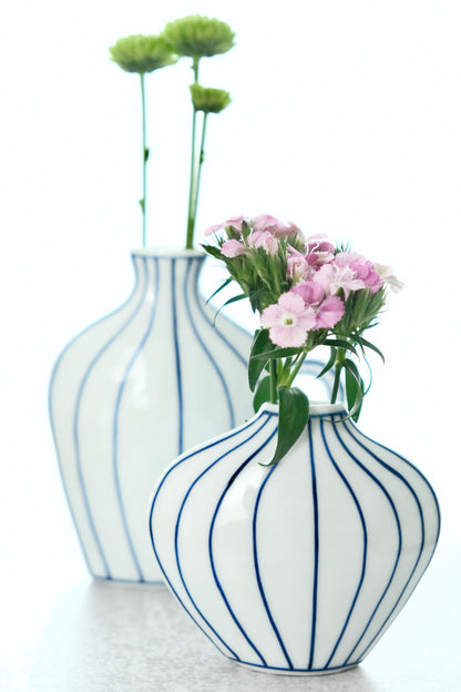 Artisans- Mayuki kato-加藤真雪 Stripe Vase