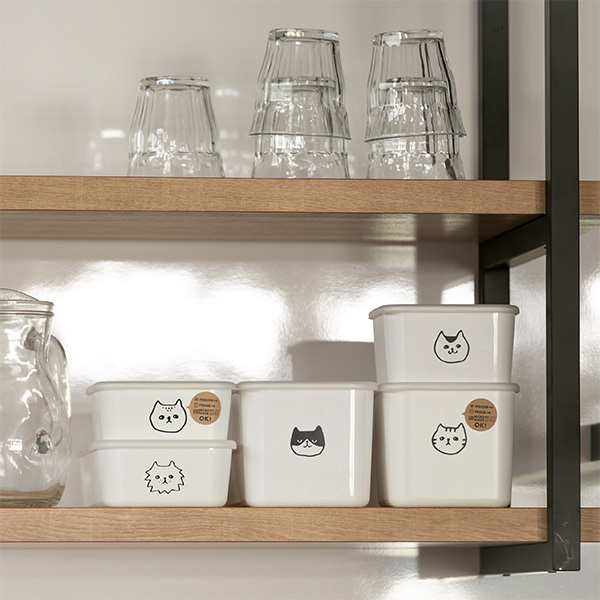 CUTE DESIGN FOOD CONTAINER BOX (CAT)