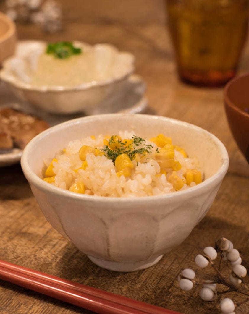 KANEKO KOHYO Rinka Flower 11.5cm Rice Bowl