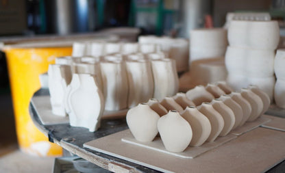Artisans- Mayuki kato-加藤真雪 Reversible design Diamond Flower Vase with Handle