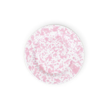 Crow canyon home splatter salad plate Pink