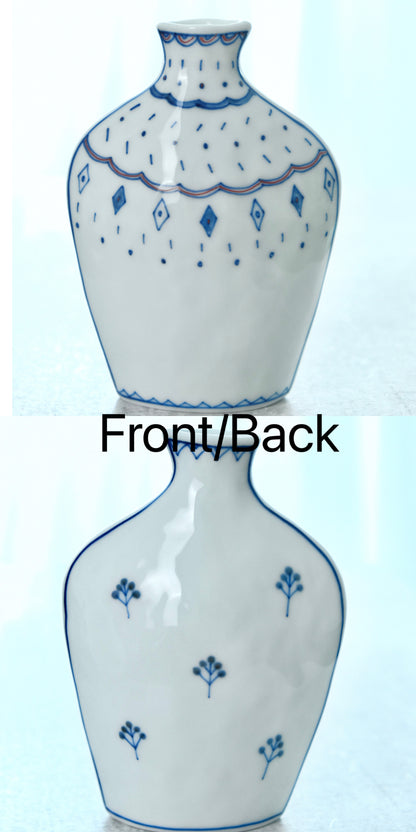 Artisans- Mayuki kato-加藤真雪 Diamond Flower Vase